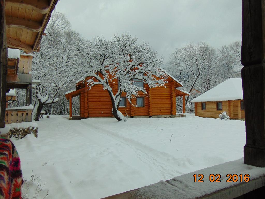 Casutele Din Moisei Hotel Buitenkant foto