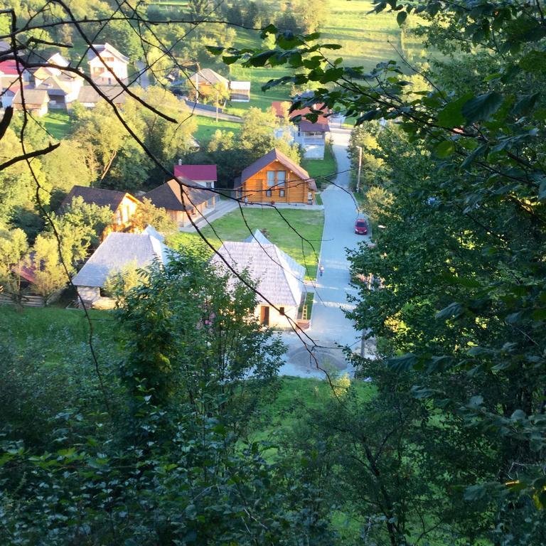 Casutele Din Moisei Hotel Buitenkant foto