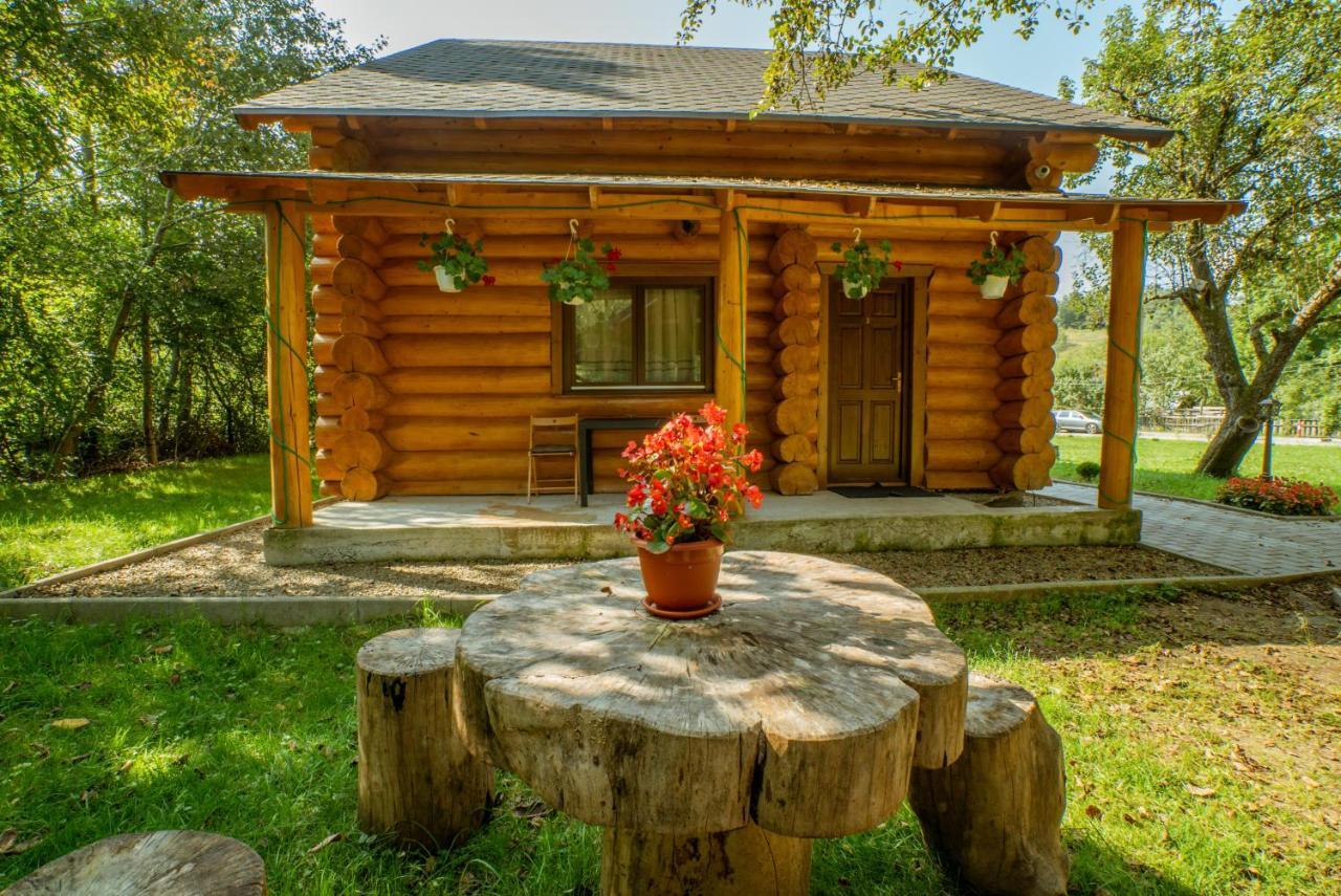 Casutele Din Moisei Hotel Buitenkant foto