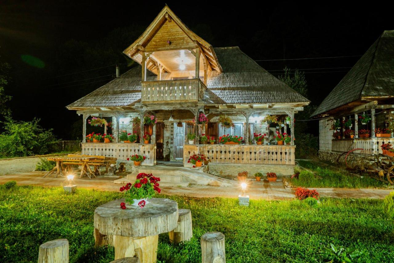Casutele Din Moisei Hotel Buitenkant foto